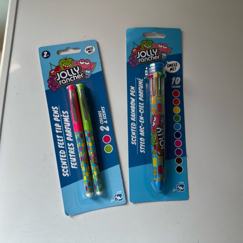 2 Pk Jolly Rancher scented pens